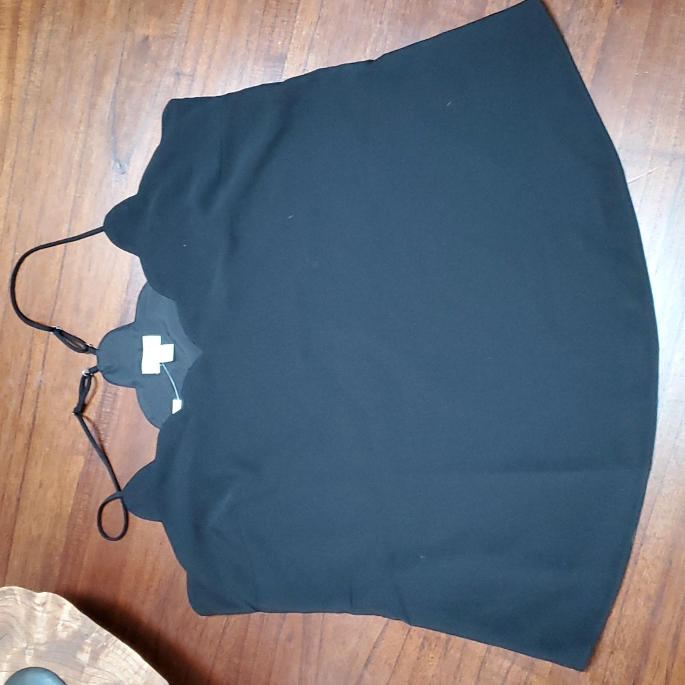 J Crew factory scalloped tank size 12 nwt